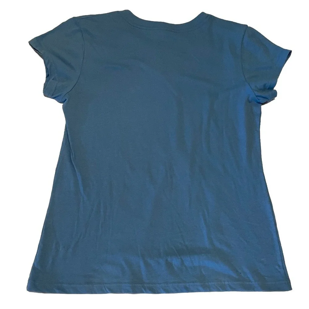 Walt Disney MICKEY MOUSE Tshirt Blue Junior‎ Size XXL 19 Wonderful World Disney